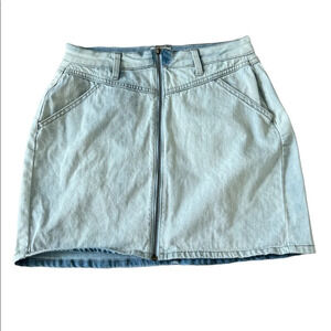 So Light Blue Denim Jean Mini-Skirt NWOT